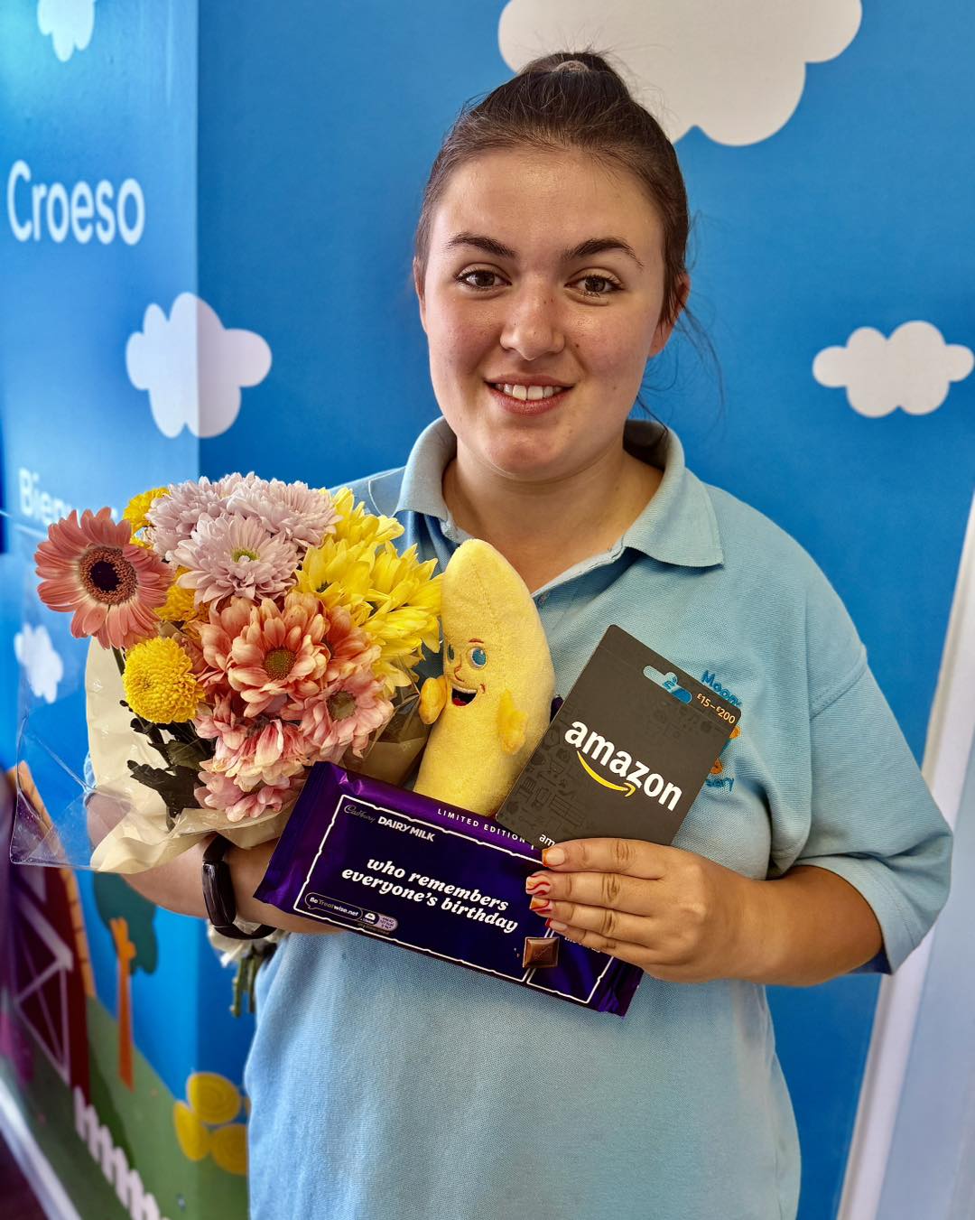 Celebrating Denisa’s Dedication and Positivity"