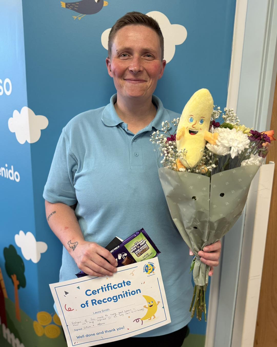 Above and Beyond Award – Congratulations Laura!