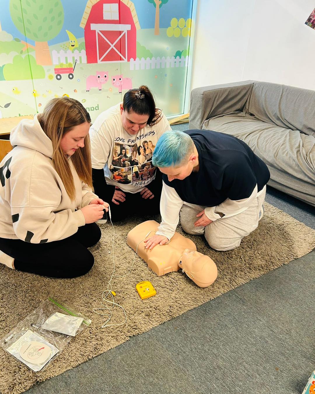 First Aid Refresher Training at Banana Moon Dyce