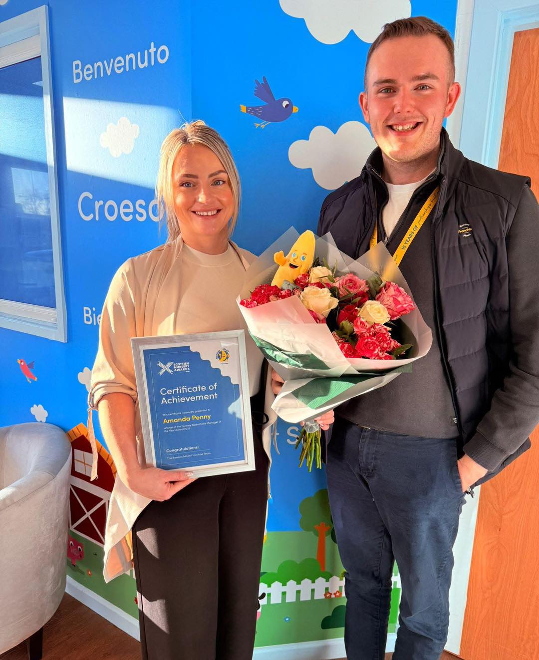 Celebrating Amanda’s Award and Achievement