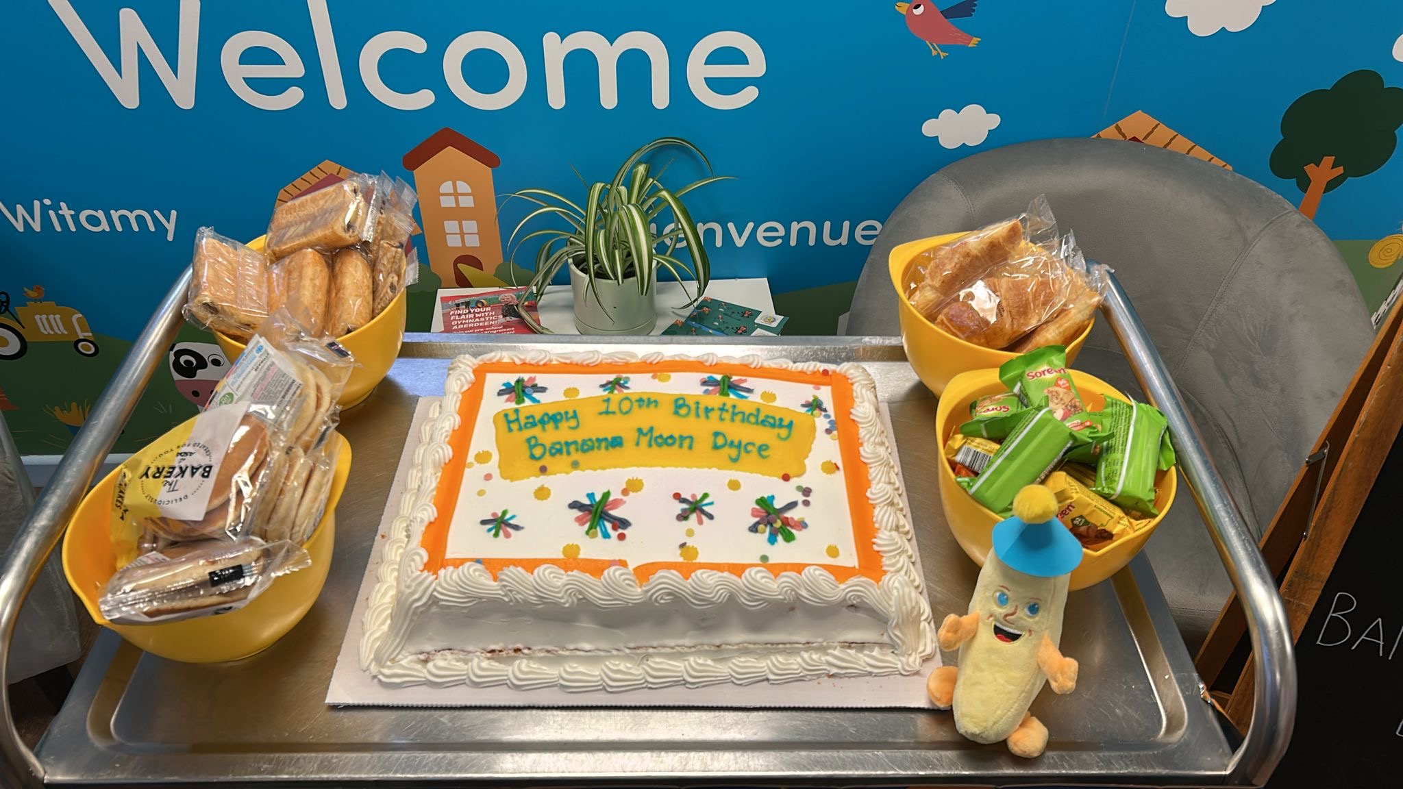 🎉 Birthday Breakfast Celebration for Banana Moon Dyce’s 10th Anniversary 🌙