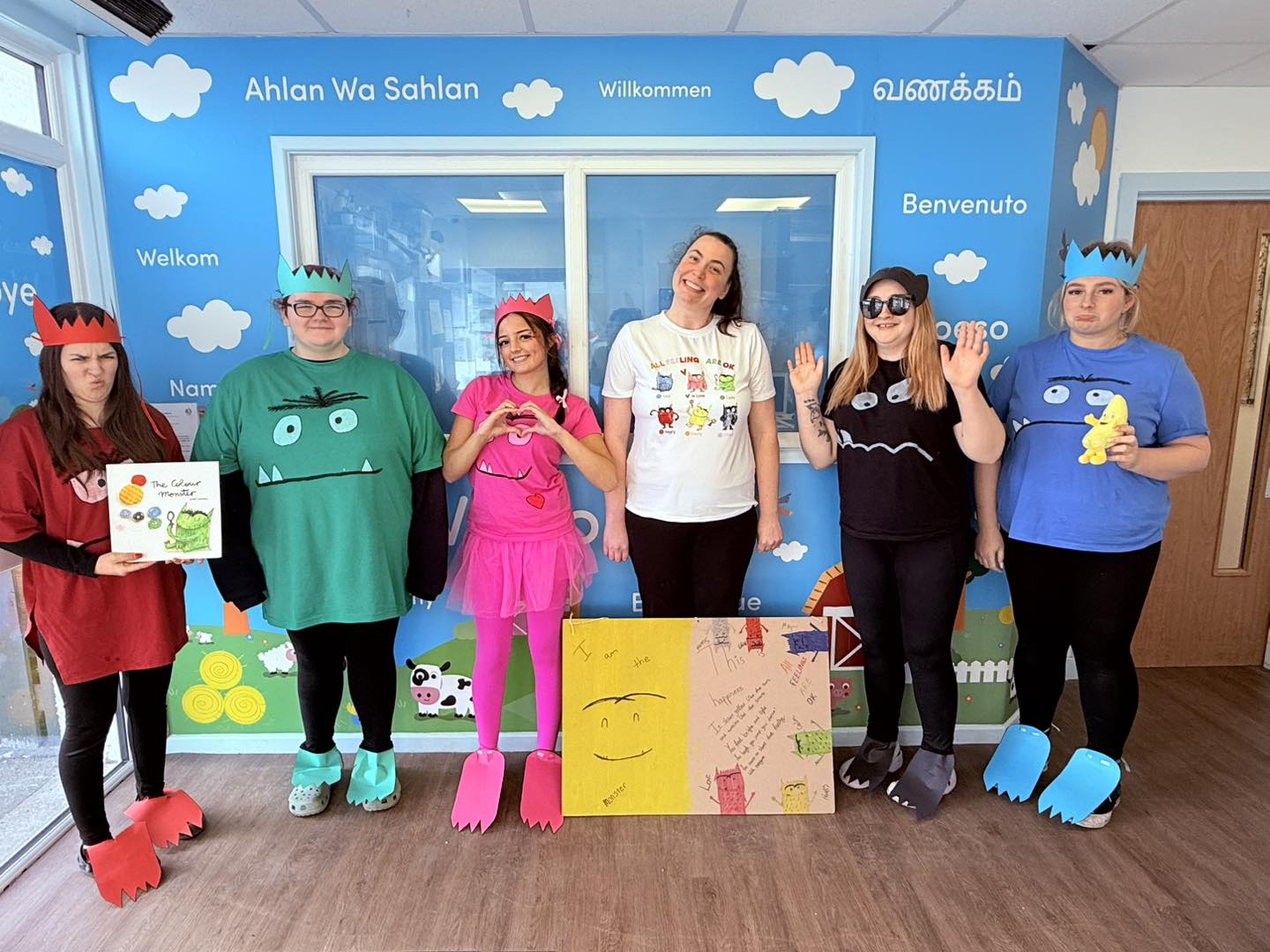 Celebrating World Book Day at Banana Moon Dyce