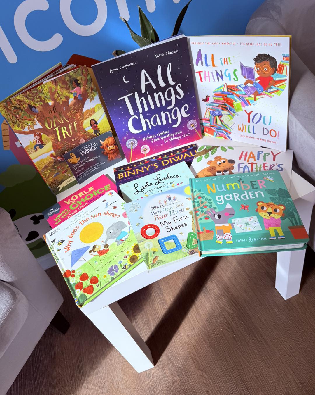 New Books Arrive Thanks to Family Support