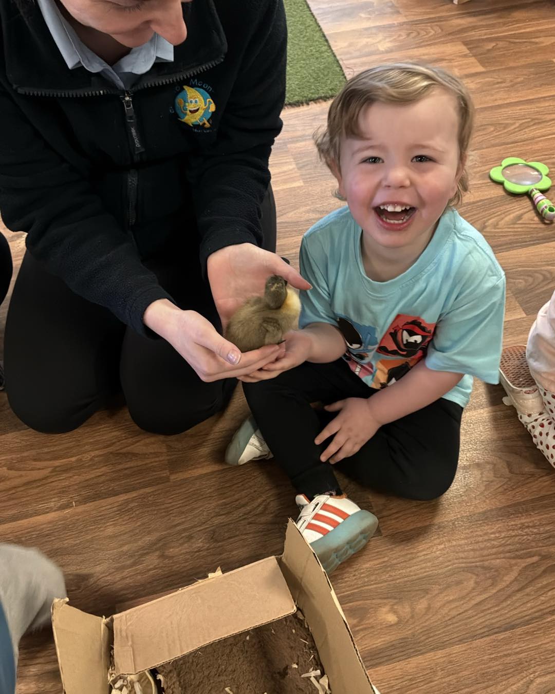 A Special Visit Brings Our Hatching Project to Life