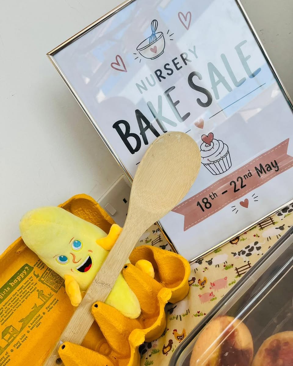 Nursery Baking Week and Bake Sale Begins at Banana Moon Dyce