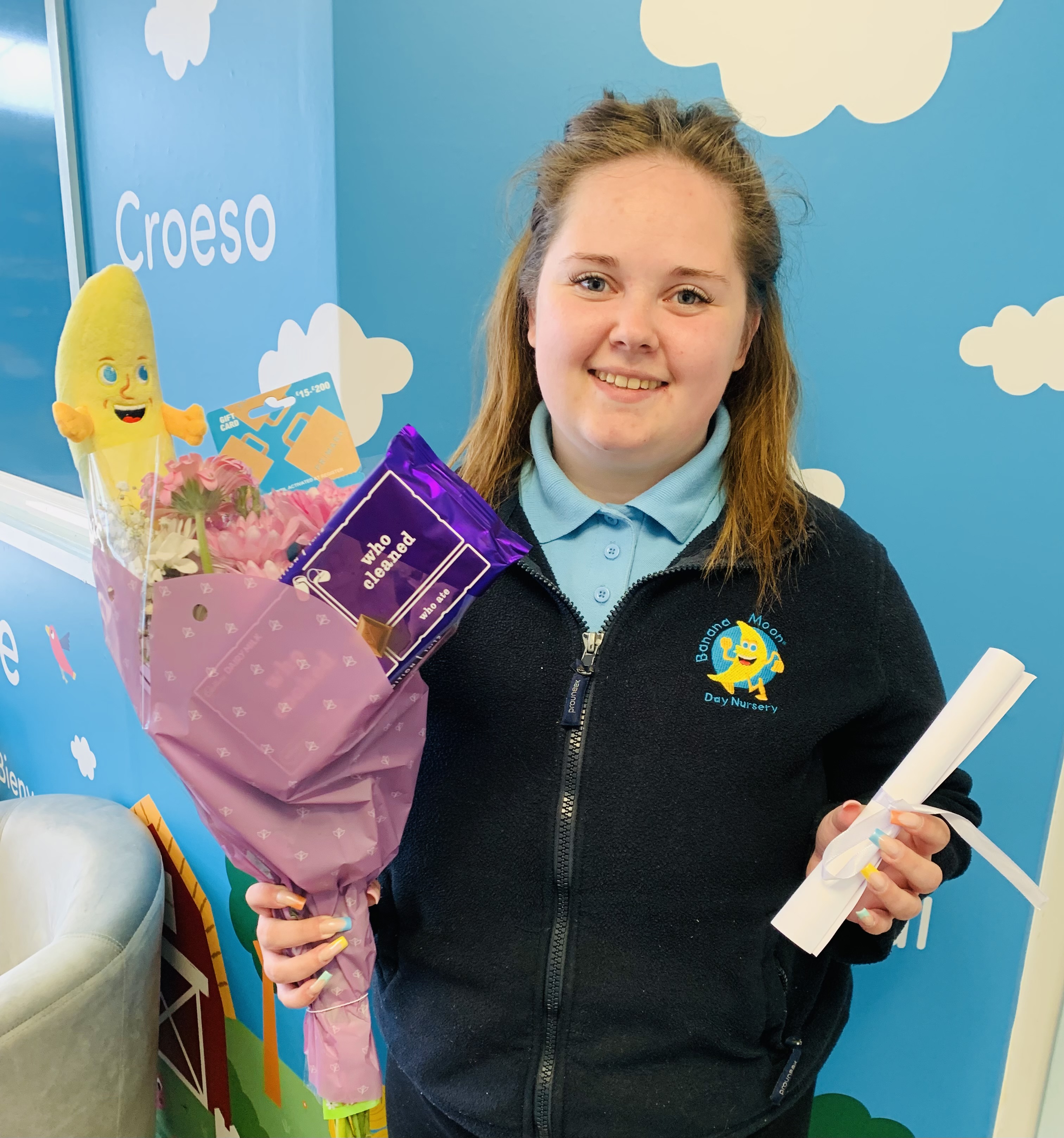Celebrating Our Employee of the Month – Michaela! 🌟