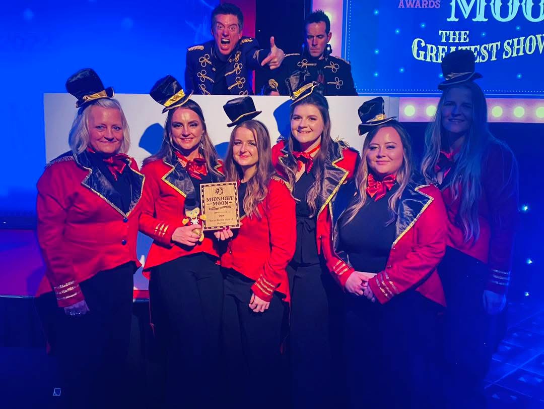 Banana Moon Dyce Wins "Social Media User of the Year" at the Midnight Moon Awards 2022! 🌙🏆